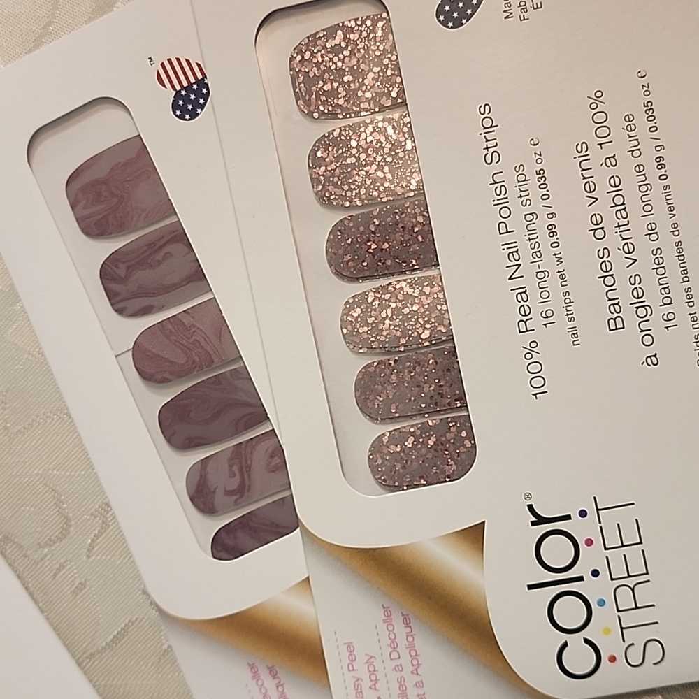 Color Street nail polish strip combo